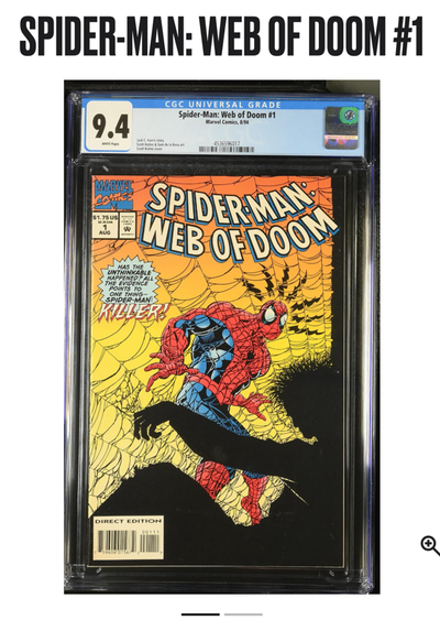 CGC Graded Comics - Starjammers - Wildcats - Spiderman, View more