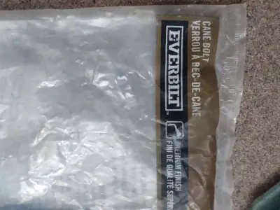 Long cane bolt for fence and gate bolt locking