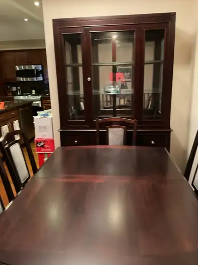 Dining Room Set with Hutch, View more