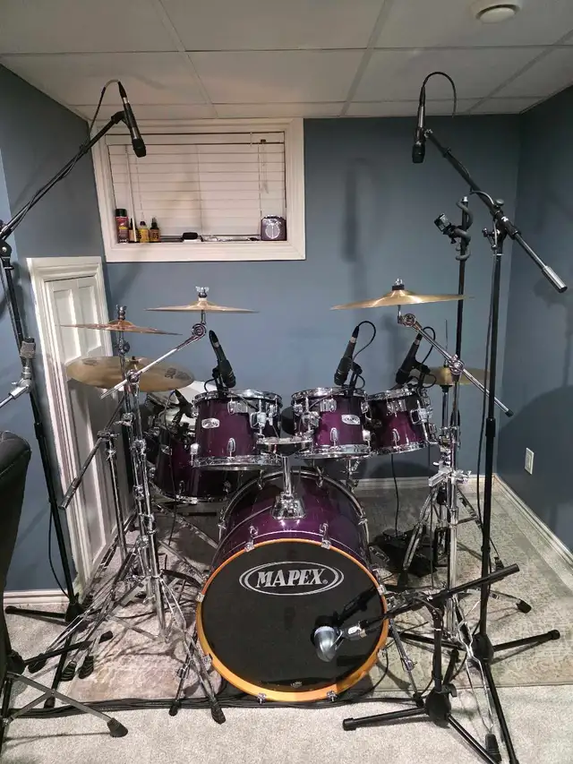 Mapex 7 piece shell pack in Drums & Percussion in St. Catharines - Image 2