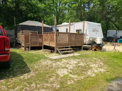 2009 Jayco trailer for sale. Located at Netley Resorts in Petersfield. Boat launch, boat slip rental...