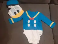 Disney Baby 6m-9m Donald Duck Halloween Costume dress up 