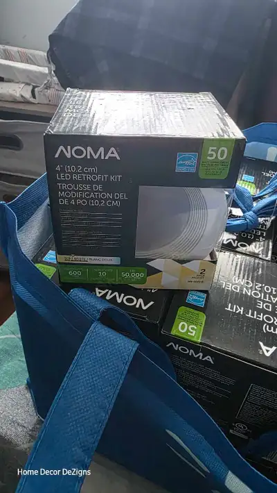  18 Boxes NOMA 4" LED Retrofit Downlights (36 Lights To, View more