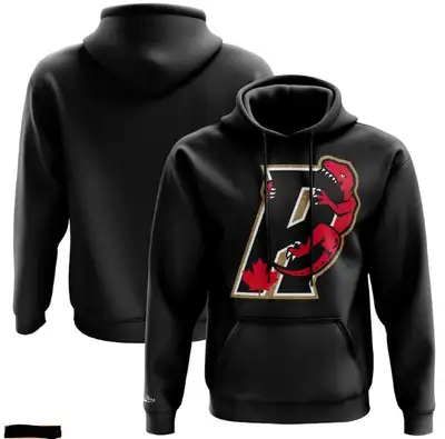 NEW Mitchell & Ness Toronto Raptors Canada Day Hoodie, View more
