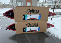 Pelican MISSION 100 Kayak - Sit-In Kayak - Paddle, Car Carrier