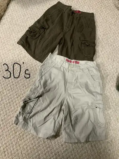 Men's Cargo Shorts  (Size 30's & 34's), View more