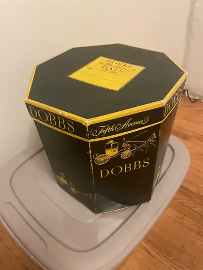 Antique Dobbs Hat Box, View more