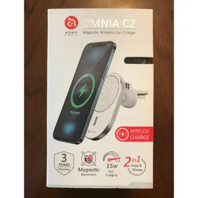 ADAM ELEMENTS Omnia C2 Wireless Car Charger for iPhone (New), View more