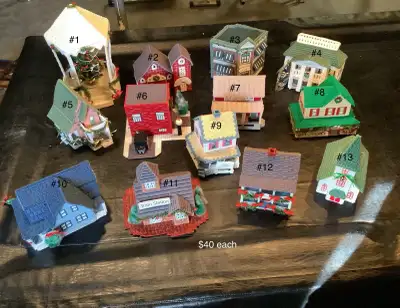 Christmas Village and Christmas Wall Decor, View more