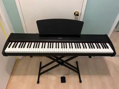 Aria P-9 Piano 88 Weighted Keys with Stand, View more