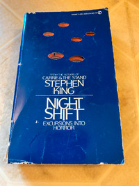 NIGHT SHIFT by STEPHEN KING 1ST Edition 1st Print Fb 1979 Signet