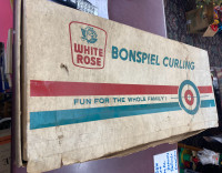Vintage “White Rose” Bonspiel Curling