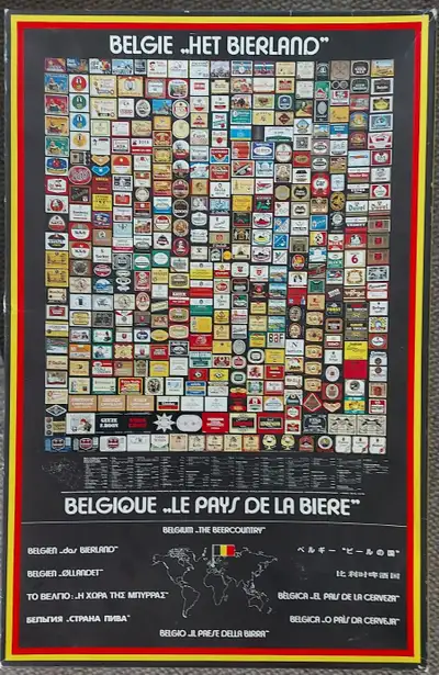 BELGIQUE HET BIERLAND" 2000 PIECE PUZZLE (NEW SEALED), View more