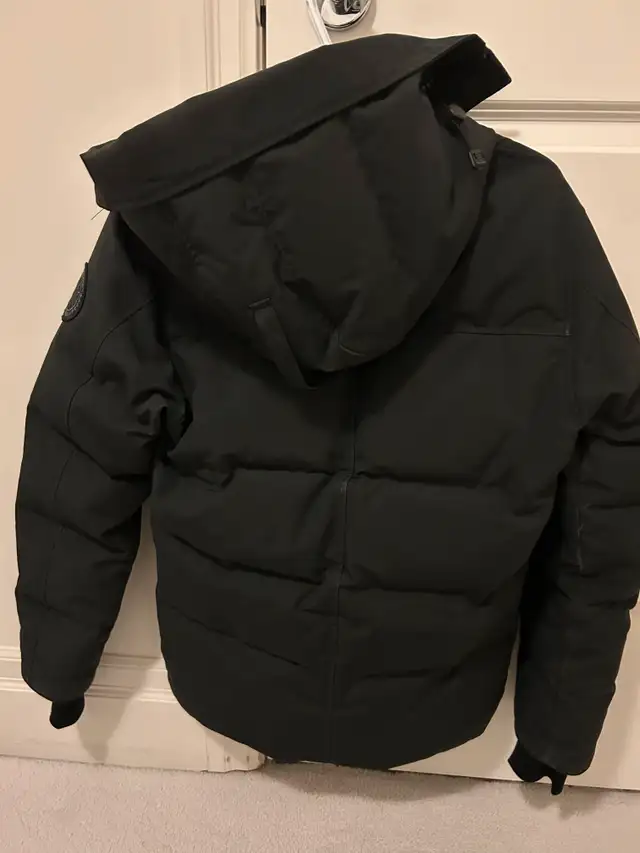 XS, Blk Logo, receipt, Canada Goose Men MacMillan Parka Like new in Men's in City of Toronto - Image 9