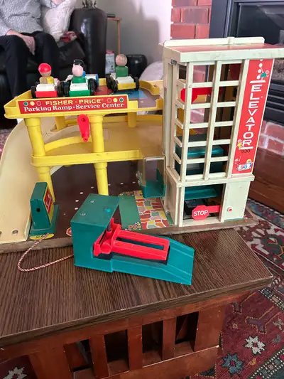 Vintage Fisher-Price Parking Ramp & Service Center, View more
