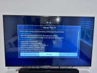 65” Samsung TV UHD