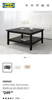 IKEA Hemnes Coffee Table