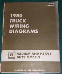 1980 Truck Wiring Diagrams Service  Manual