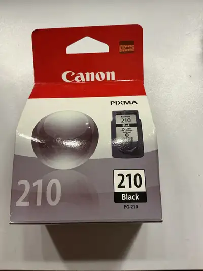 Genuine Canon PG-210 Black Ink Cartridge – Brand New in Box, View more