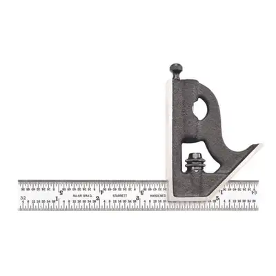 Starrett C11H-6-4R Combination Square with Square Head, 6"   NEW, View more