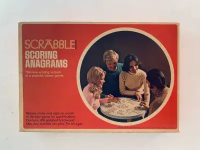 Scrabble Scoring Anagrams (c) 1975 Vintage, View more