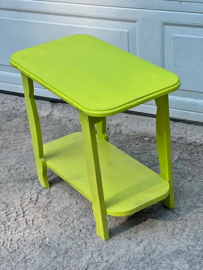 “Wooden Very GREEN Table” $20. , View more