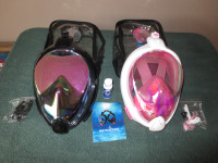 Snorkeling masks