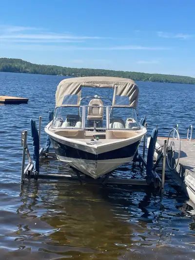 18’ legend boat with a 115hp four stroke.