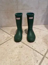 Kid’s Hunter rain boots/ bottes the pluie (Size 10) 