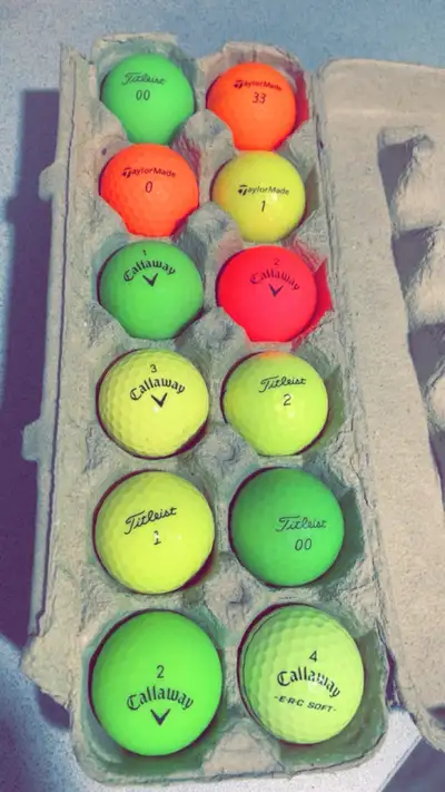 used golf balls of all sorts, View more
