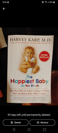The happiest baby on the block-new way to calm crying baby book