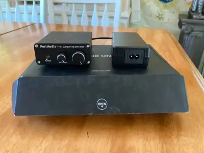 Fosi Audio TP-02 Subwoofer Amplifier Home Audio, Mini Bass Amp, View more