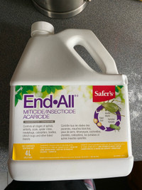Plant pest insecticide: Safer’s End All Concentrate 4L