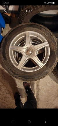 Nokian Winter Tires 235 60R18 & Rims