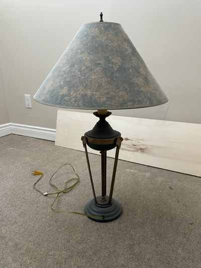 Lamp With Metal Base, View more