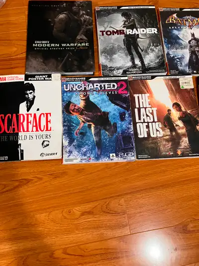 Hello, I am selling Official video game strategy guides $8 each O.B.O. - Call of Duty Modern Warfare...