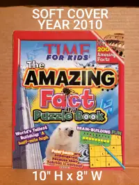 TIME FOR KIDS.  THE AMAZING FACT AND PUZZLE BOOK