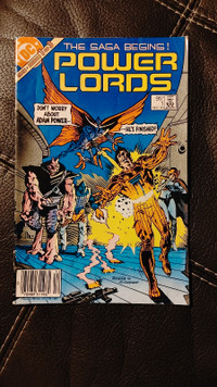 Low grade DC comics 1983 Power Lords issue #1
