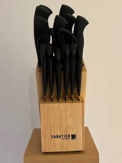 Sabatier Knife Block Set, View more