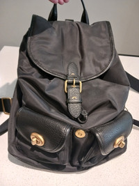 COACH Nylon & Leather Backpack