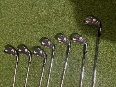 Pxg Gen 4 T Irons Extreme dark 5 to GW Elevate Tour Stiff shaft Pure grips $525 or best offer Messag...
