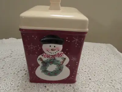 CHRISTMAS COOKIE JAR, View more