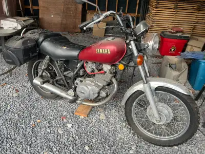 Project or parts bike. Has been stored in garage for past 5 years. Needs head gasket, battery and ot...