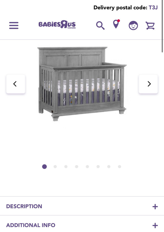 Baby crib in Cribs in Calgary - Image 3