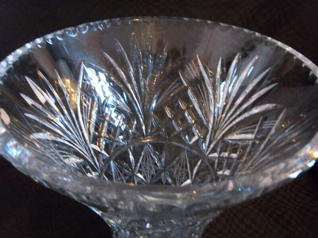 Vase verre taillé dans Décoration intérieure et accessoires  à Lac-Saint-Jean - Image 4