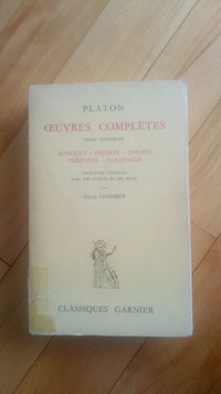 PLATON OEUVRES COMPLETES TOME3