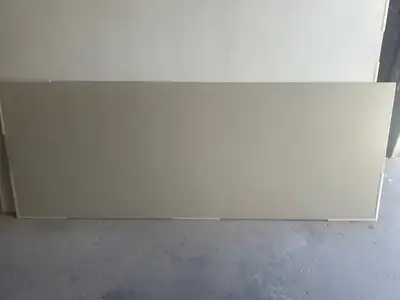 Kohler Choreograph wall panels, 2x 8'x4', matte white wavy* 1x 8'x2', matte beige flat / smooth *1 p...