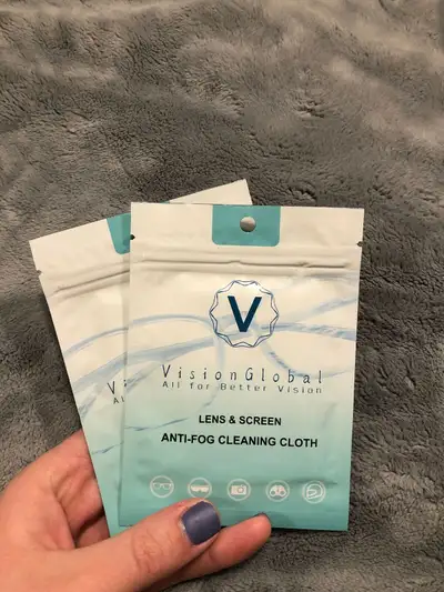 Anti-fog cleaning cloths. , View more