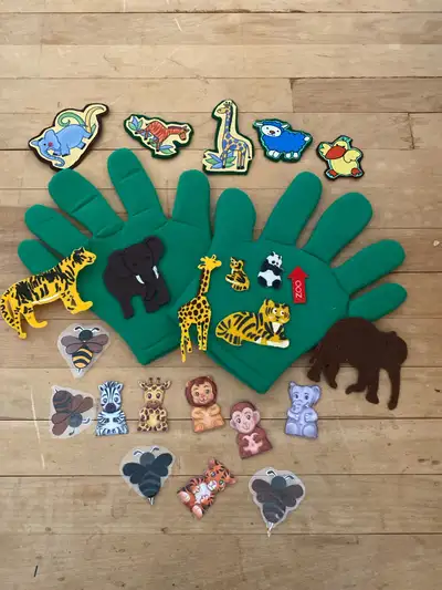 Felt ELC Zoo Puppet sets, View more