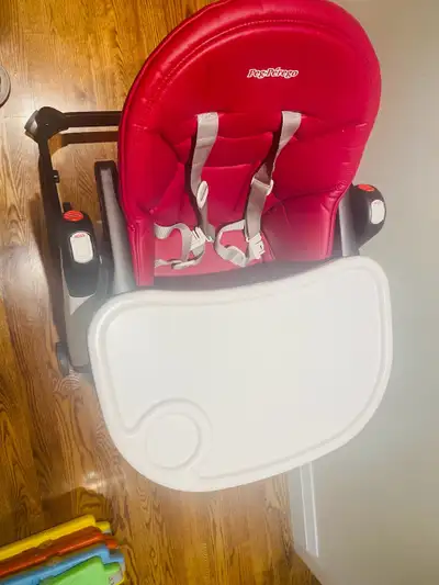 Peg Perego Siesta High Chair & Recliner (Used - looks like new), View more